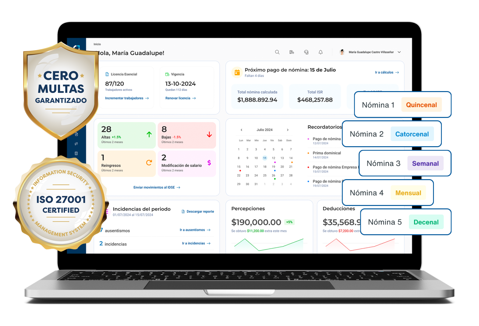 Nómina imagen principal Nómina imagen principal