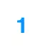 Número 1 - blanco