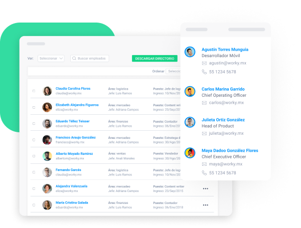 Directorio Worky Detalles Directorio Worky Detalles