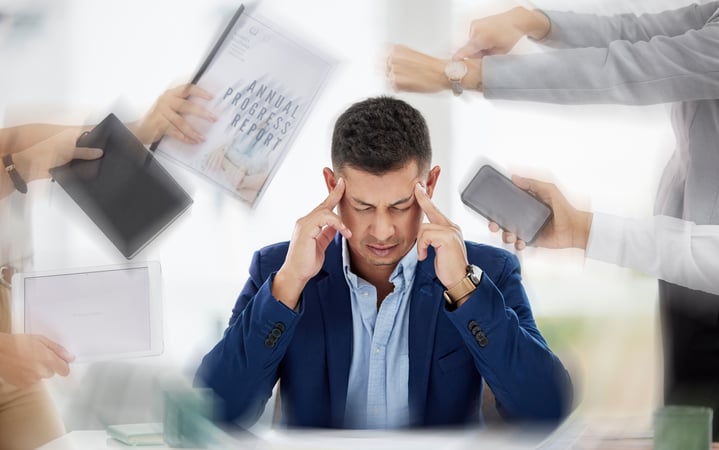 hands-with-paperwork-headache-stressed-businessman-working-with-problem-bad-mental-health-blurry-migraine-anxiety-frustrated-worker-overworked-tired-exhausted-with-documents-deadlines